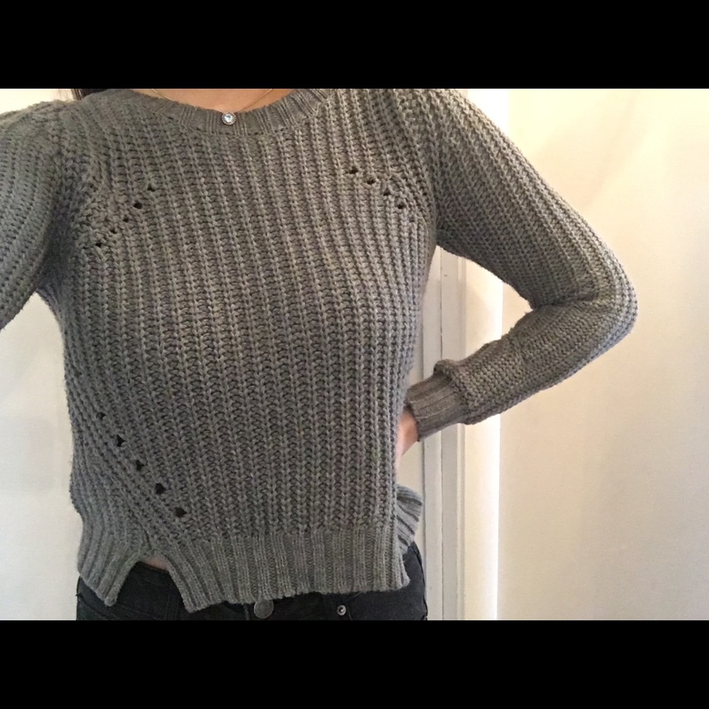 Grey sweater